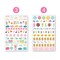 bloom daily planners Sticker Sheets, Productivity Stickers™ V2